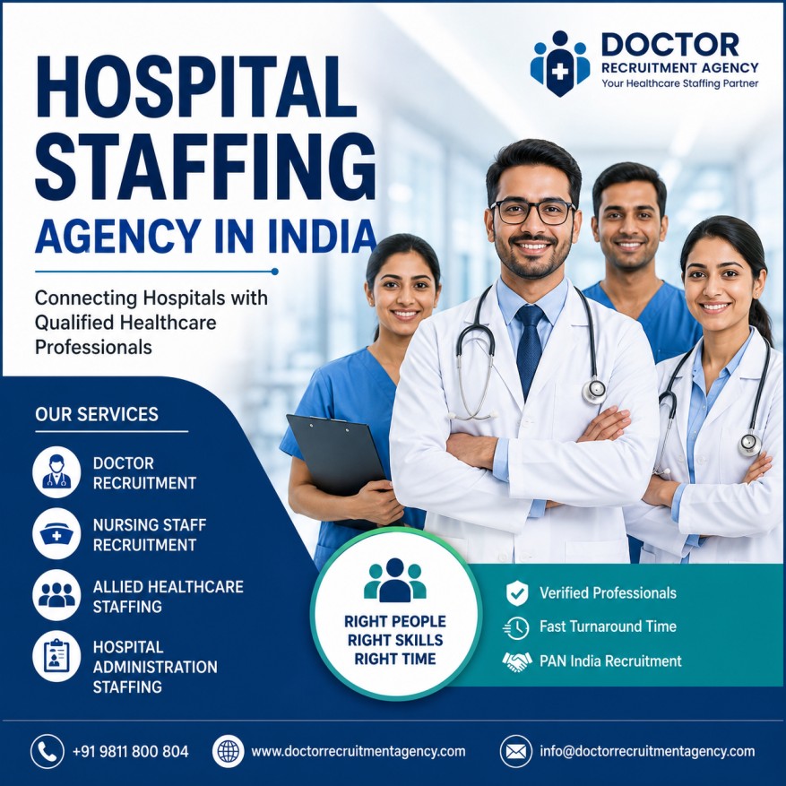 Hospital Staffing Agency in India: A Complete Guide to Hiring Qualified Healthcare Professionals